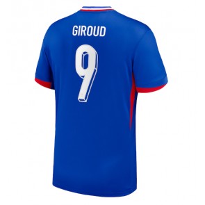 Frankrig Olivier Giroud #9 Hjemmebanetrøje EM 2024 Kort ærmer